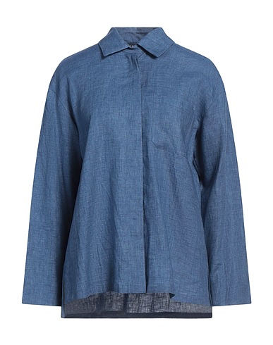 'S MAX MARA Linen shirt Blue 100% Linen
