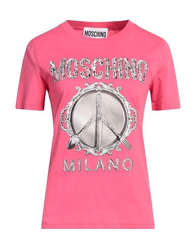 MOSCHINO T-shirt COUTURE Pink 100% Cotton