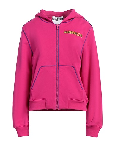 MOSCHINO Hooded sweatshirt Fuchsia 100% Cotton