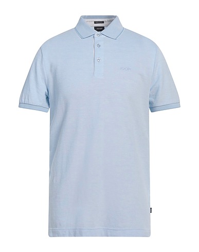 JOOP! Polo shirt Sky blue 100% Cotton