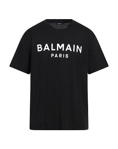 BALMAIN T-shirt Black 100% Cotton