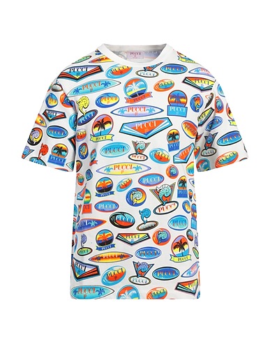 PUCCI Ｔシャツ ホワイト コットン 100%