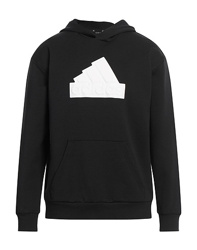 ADIDAS Felpa Nero 64% Cotone, 36% Poliestere riciclato