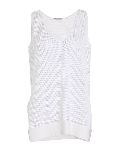 BALLANTYNE Top White 100% Cotton