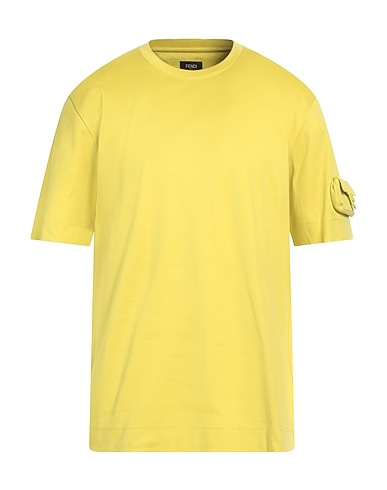 FENDI Ｔシャツ ライムグリーン コットン 100%