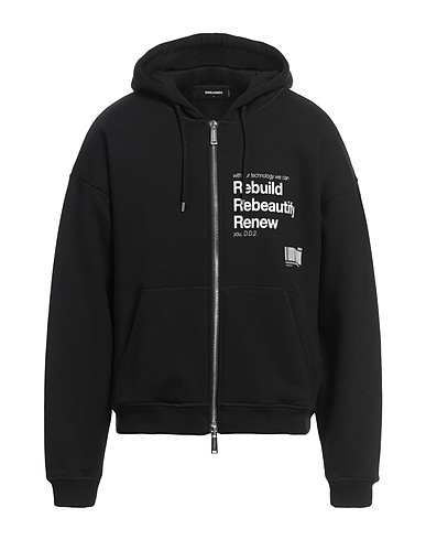 DSQUARED2 Hooded sweatshirt Black 100% Cotton
