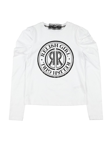 RELISH T-Shirt Weiß 100% Baumwolle