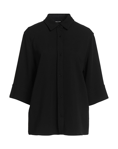 ANINE BING Solid colour shirts & blouses Black 96% Viscose, 4% Elastane
