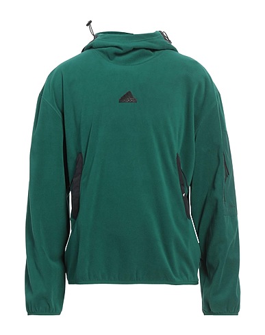ADIDAS Hoodie Grün 100% Polyester, Recyceltes Polyester