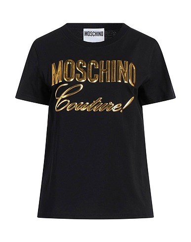 MOSCHINO T-shirt COUTURE Black 100% Cotton