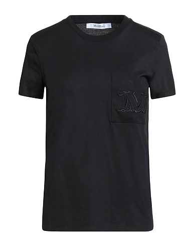 MAX MARA T-Shirt Schwarz 100% Baumwolle