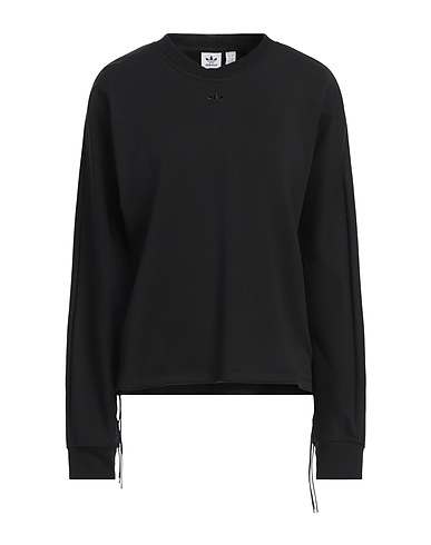 ADIDAS ORIGINALS Felpa Nero 74% Cotone, 26% Poliammide riciclato