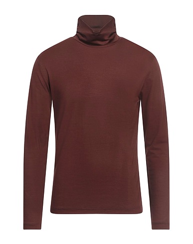 ROYAL ROW T-shirt Chocolate brown 100% Virgin Wool