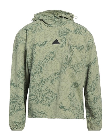 ADIDAS Hooded track jacket  Military green 100% Recycled polyamide