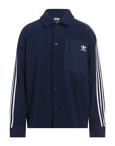 ADIDAS ORIGINALS Solid colour shirt Navy blue 100% Recycled polyester