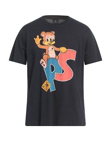 PS PAUL SMITH T-shirt Midnight blue 100% Cotton