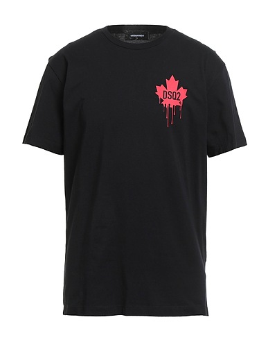 DSQUARED2 T-shirt Nero 100% Cotone