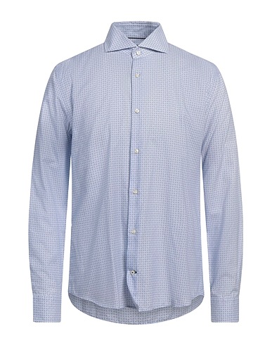 JOOP! Hemd mit Muster Hellblau 52% Baumwolle, 48% Lyocell