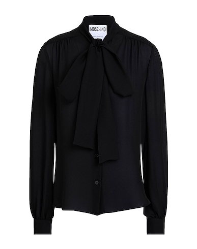 MOSCHINO Silk shirts & blouses Black 100% Silk