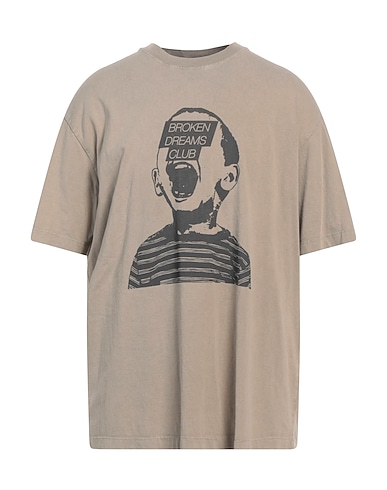 AMISH SUPPLIES T-shirt Khaki 100% Cotton