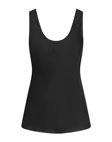 ANINE BING Silk top Black 100% Silk