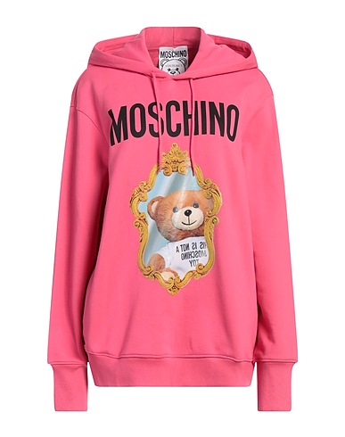 MOSCHINO Hooded sweatshirt COUTURE Pink 100% Organic cotton
