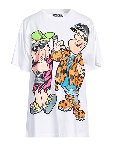 MOSCHINO T-shirt White 100% Organic cotton