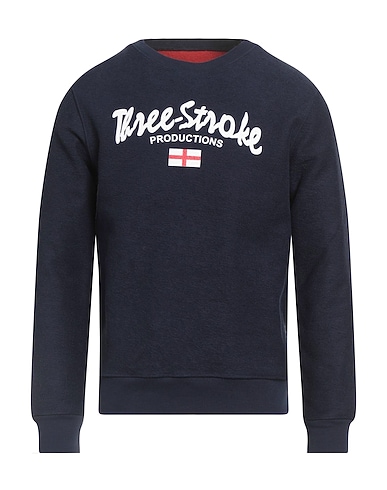 THREE STROKE Felpa 100% Cotone