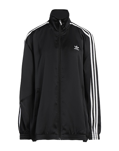 ADIDAS ORIGINALS Felpa Nero 97% Poliestere riciclato, 3% Elastan