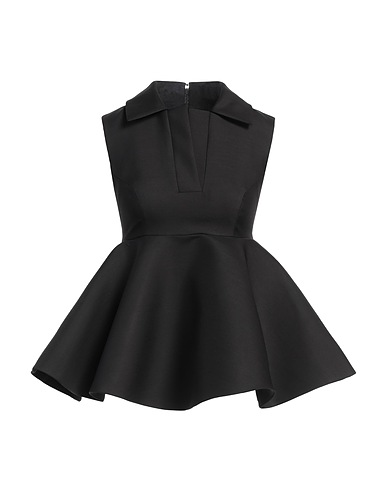 JACQUEMUS Top LA CASA Black 71% Virgin Wool, 29% Silk