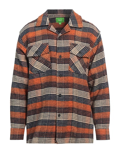 HUF Patterned shirt Orange 100% Cotton