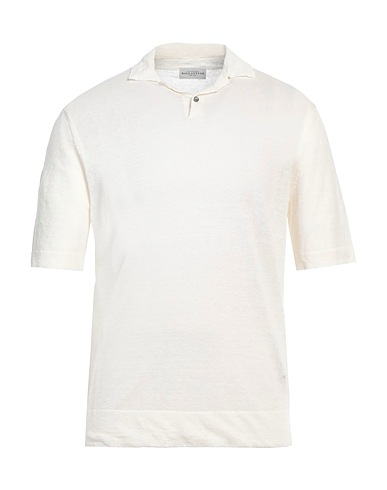 BALLANTYNE Polo Avorio 100% Lino