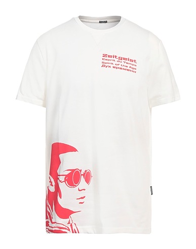 THREE STROKE T-shirt White 100% Cotton