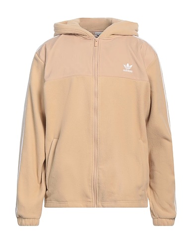 ADIDAS ORIGINALS Hoodie Beige 100% Recyceltes Polyester, Polyamid