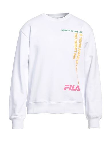 FILA Sweatshirt White 65% Cotton, 35% Polyester