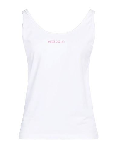 VANS Vest White 94% Cotton, 6% Elastane