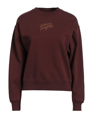 GUESS Sweatshirt Braun 84% Baumwolle, 16% Polyester