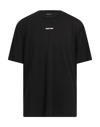 DSQUARED2 베이직 티셔츠 블랙 100% 코튼