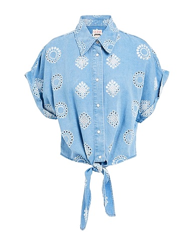 GUESS Denim shirt Blue 100% Lyocell