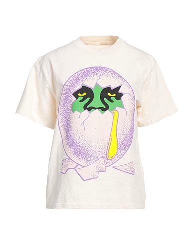 OBEY T-shirt Ivory 100% Cotton