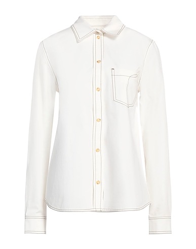 TOTEME Solid colour shirts & blouses Ivory 100% Organic cotton