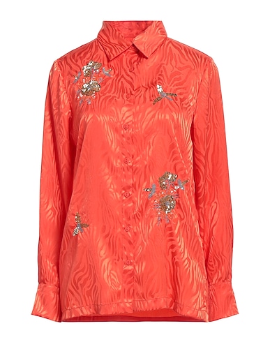 CONNOR & BLAKE Camicie  e bluse fantasia Arancione 100% Viscosa