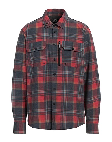 DARK SEAS Checked shirt 70% Polyester, 20% Cotton, 10% Elastane