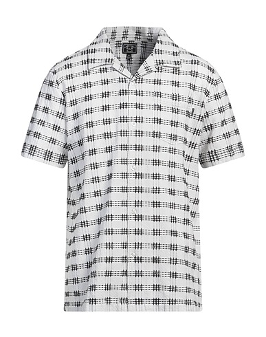 DARK SEAS Camicia fantasia Bianco 100% Cotone