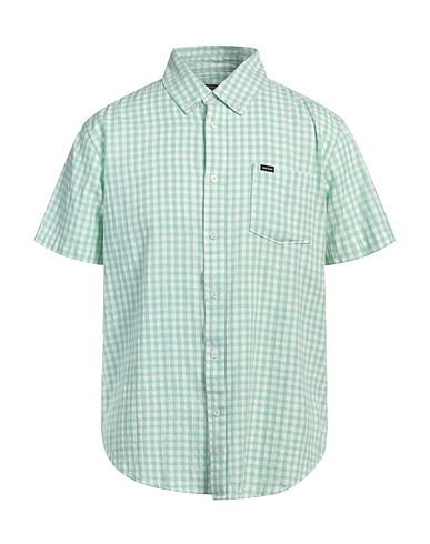 DARK SEAS Checked shirt VERDE CHIARO 100% Cotton