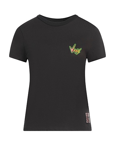 VANS T-shirt Black 100% Cotton