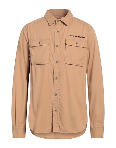 TRUE RELIGION Solid color shirt 100% Cotton