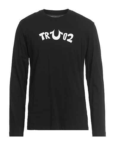 TRUE RELIGION T-shirt Black 100% Cotton