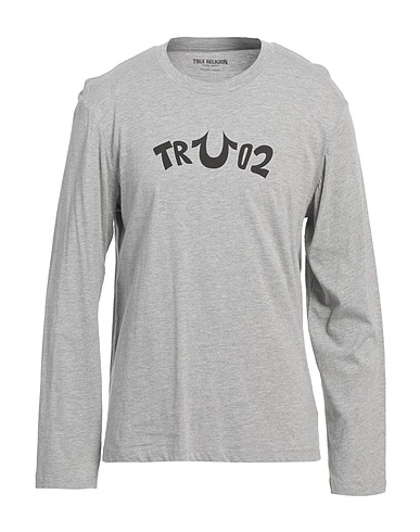 TRUE RELIGION T-shirt Grey 100% Cotton