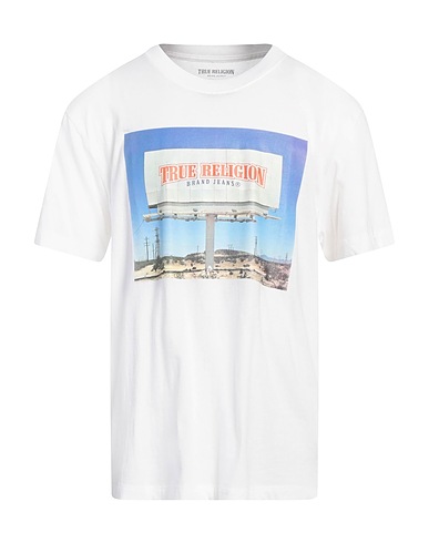 TRUE RELIGION T-shirt White 100% Cotton